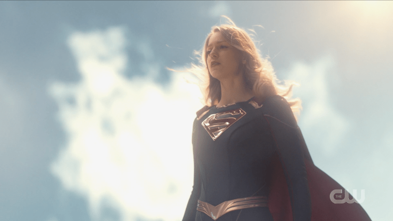 Kara looks over her city